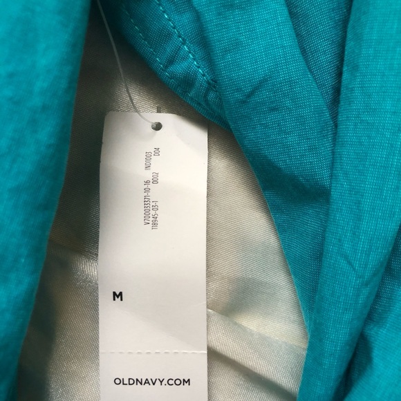 Turquoise Button Down - Picture 4 of 4